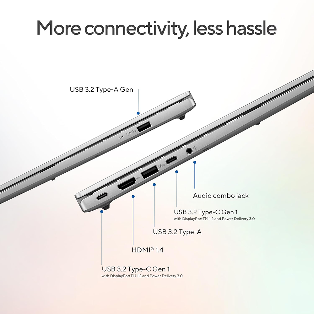 ASUS VIVOBOOK S16 (CORE ULTRA 5 325/16GB/512 SSD/W11/MSO24/16"/OLED) (S3607AA-SH087WS) SILVER LAPTOP 3 ASUS VIVOBOOK S16 (CORE ULTRA 5 325/16GB/512 SSD/W11/MSO24/16"/OLED) (S3607AA-SH087WS) SILVER LAPTOP