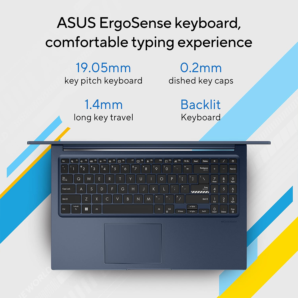 ASUS VIVOBOOK 15 (CORE 3 100U/8GB/512 SSD/W11/MSO24/15.6") (X1504VAP-IN006WS) BLACK LAPTOP 4 ASUS VIVOBOOK 15 (CORE 3 100U/8GB/512 SSD/W11/MSO24/15.6") (X1504VAP-IN006WS) BLACK LAPTOP