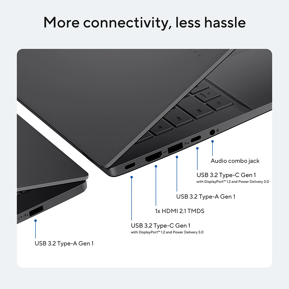 ASUS VIVOBOOK S14 (CORE ULTRA 5 325/16GB/512 SSD/W11/MSO24/14"/OLED) (S3407AA-SF058WS) GRAY LAPTOP 4 ASUS VIVOBOOK S14 (CORE ULTRA 5 325/16GB/512 SSD/W11/MSO24/14"/OLED) (S3407AA-SF058WS) GRAY LAPTOP