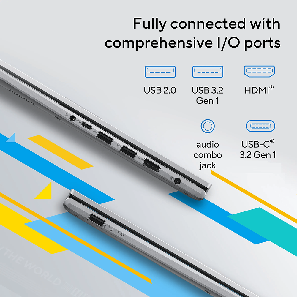 ASUS VIVOBOOK 15 (CORE 3 100U/8GB/512 SSD/W11/MSO24/15.6") (X1504VAP-IN005WS) SILVER LAPTOP 5 ASUS VIVOBOOK 15 (CORE 3 100U/8GB/512 SSD/W11/MSO24/15.6") (X1504VAP-IN005WS) SILVER LAPTOP