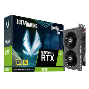 ZOTAC GAMING GEFORCE RTX 3050 6GB GDDR6 TWIN EDGE OC GRAPHICS CARD