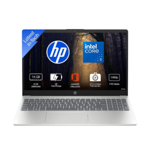 HP 15 (CORE 3 100U/16GB/512 SSD/W11/MSO24/15.6") (FD0885TU-D0PF7PA) LAPTOP