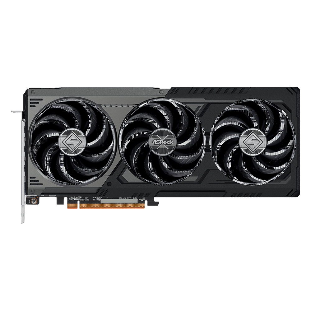 ASROCK RX 9070 GRE STEEL LEGEND DARK 12GB OC GRAPHICS CARD 2 ASROCK RX 9070 GRE STEEL LEGEND DARK 12GB OC GRAPHICS CARD