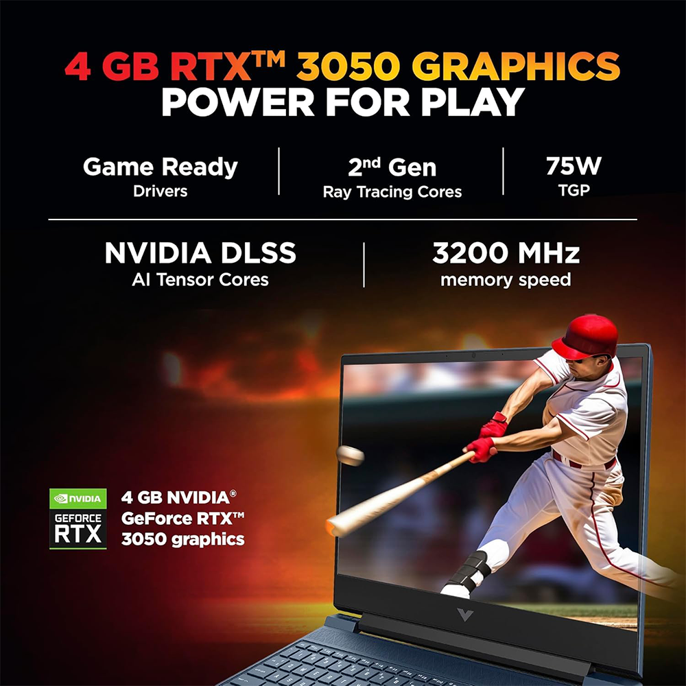 HP VICTUS 15 (CORE I5-13420H/16GB/512 SSD/W11/MSO24/4GB RTX3050A/15.6"/BLIT) (FA2191TX-BT6B4PA) LAPTOP 3 HP VICTUS 15 (CORE I5-13420H/16GB/512 SSD/W11/MSO24/4GB RTX3050A/15.6"/BLIT) (FA2191TX-BT6B4PA) LAPTOP