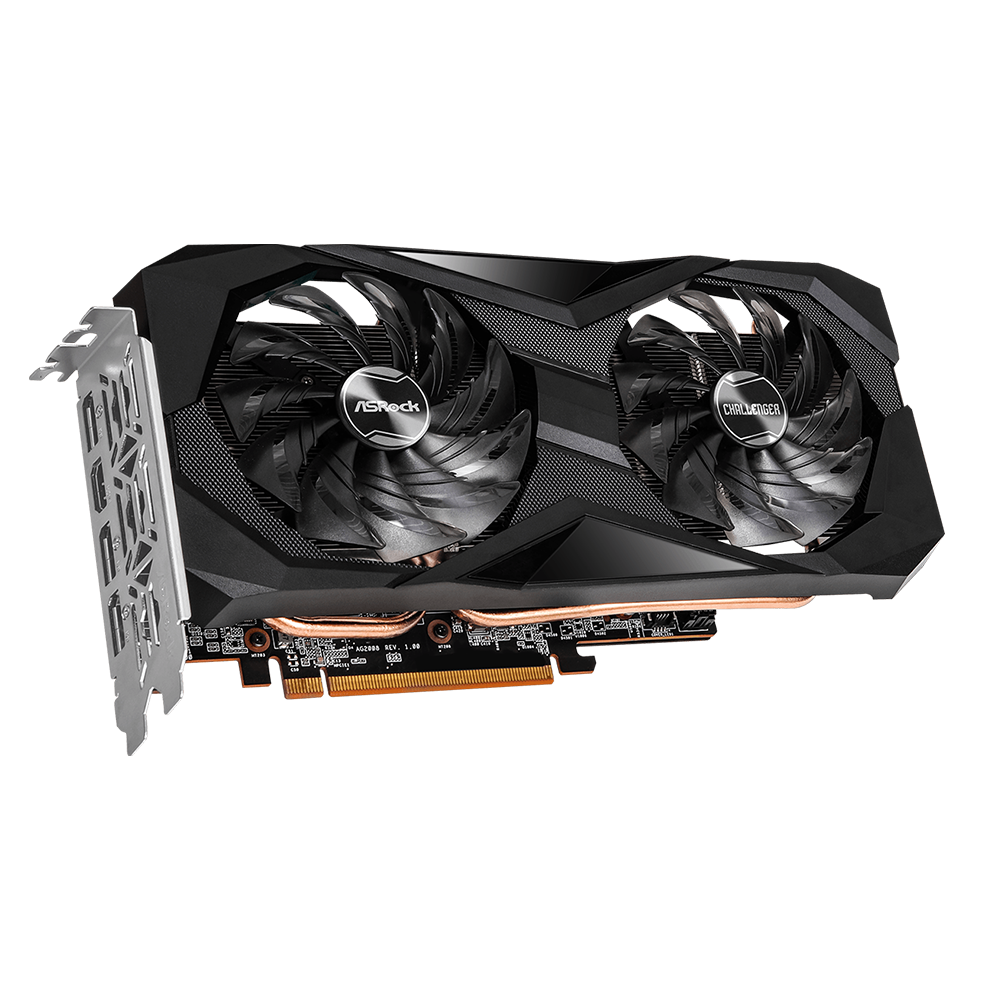 ASROCK RX 7600 CHALLENGER 8GB OC GRAPHICS CARD 3 ASROCK RX 7600 CHALLENGER 8GB OC GRAPHICS CARD
