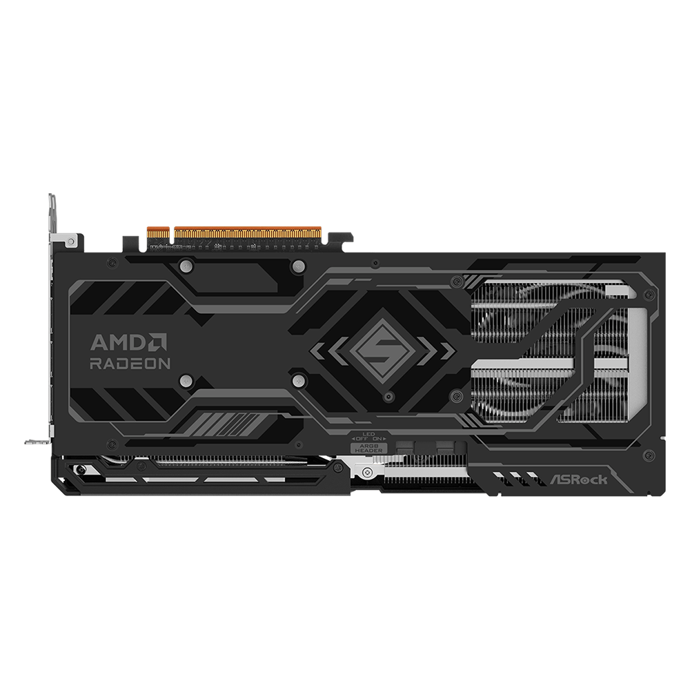 ASROCK RX 9070 GRE STEEL LEGEND DARK 12GB OC GRAPHICS CARD 5 ASROCK RX 9070 GRE STEEL LEGEND DARK 12GB OC GRAPHICS CARD
