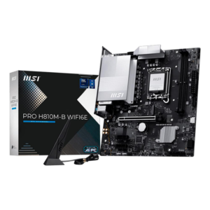 MSI PRO H810M-B WIFI6E DDR5 M-ATX MOTHERBOARD