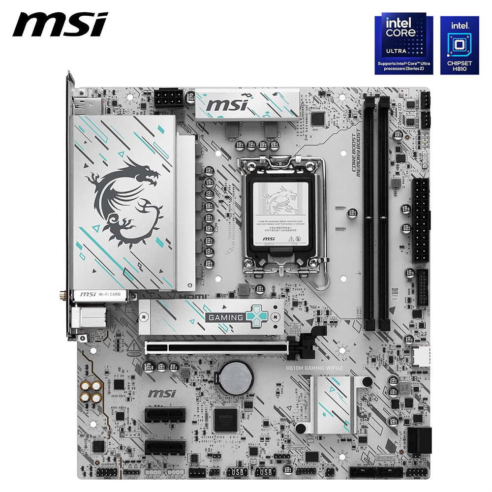 MSI H810M GAMING WIFI6E M-ATX MOTHERBOARD 2 MSI H810M GAMING WIFI6E M-ATX MOTHERBOARD