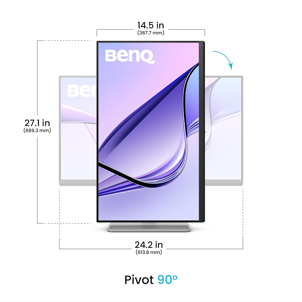 BENQ MA270UP (SMARTCHOICE) 27”(68.58 CM) 4K 3840X2160 IPS NANO GLOSS MONITOR FOR MAC 3 BENQ MA270UP (SMARTCHOICE) 27”(68.58 CM) 4K 3840X2160 IPS NANO GLOSS MONITOR FOR MAC