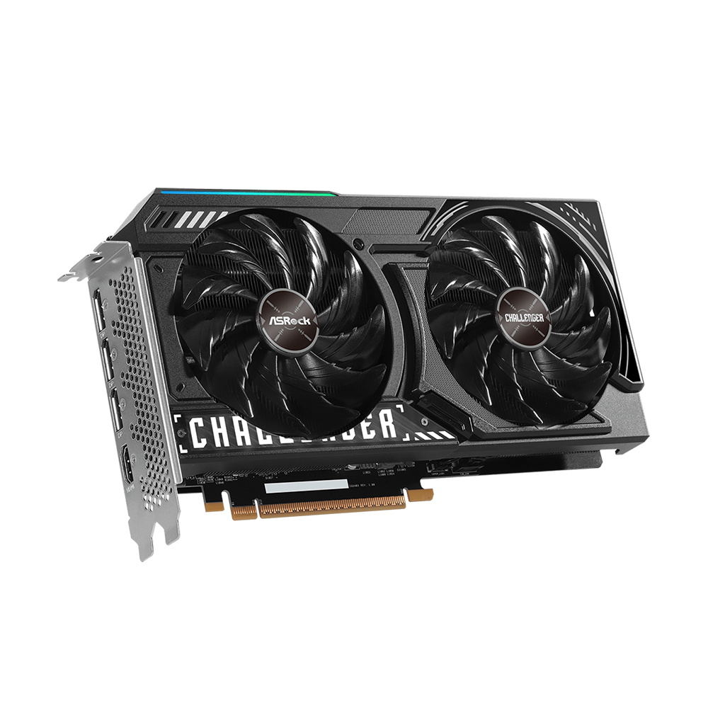 ASROCK INTEL ARC B570 CHALLENGER 10GB OC GRAPHICS CARD 3 ASROCK INTEL ARC B570 CHALLENGER 10GB OC GRAPHICS CARD
