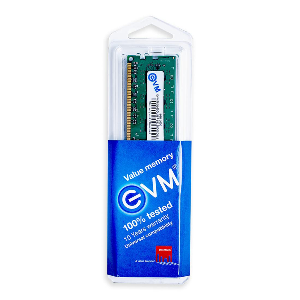 EVM 8GB DDR3 DESKTOP RAM 1600MHZ 3 EVM 8GB DDR3 DESKTOP RAM 1600MHZ