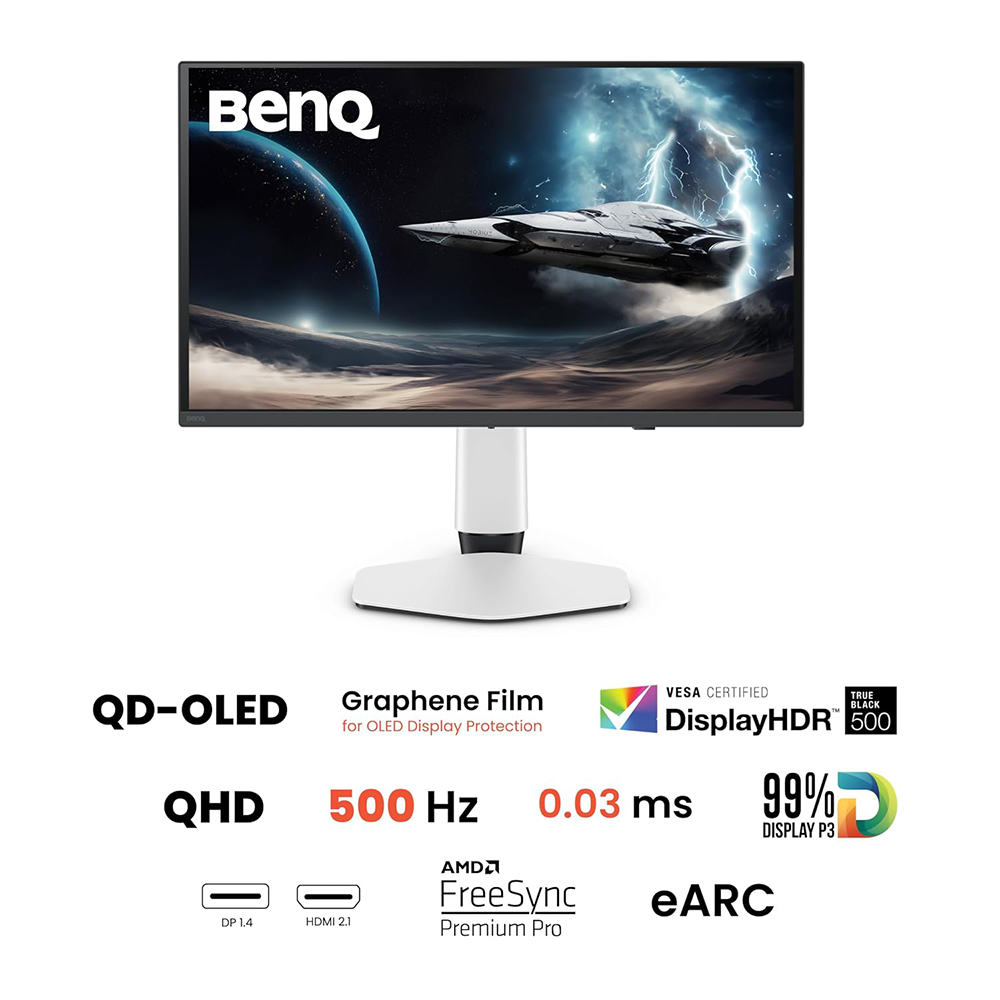 BENQ MOBIUZ EX271QZ 27” (SMARTCHOICE) 2K QHD 3RD GEN QD-OLED 500HZ GAMING MONITOR 4 BENQ MOBIUZ EX271QZ 27” (SMARTCHOICE) 2K QHD 3RD GEN QD-OLED 500HZ GAMING MONITOR